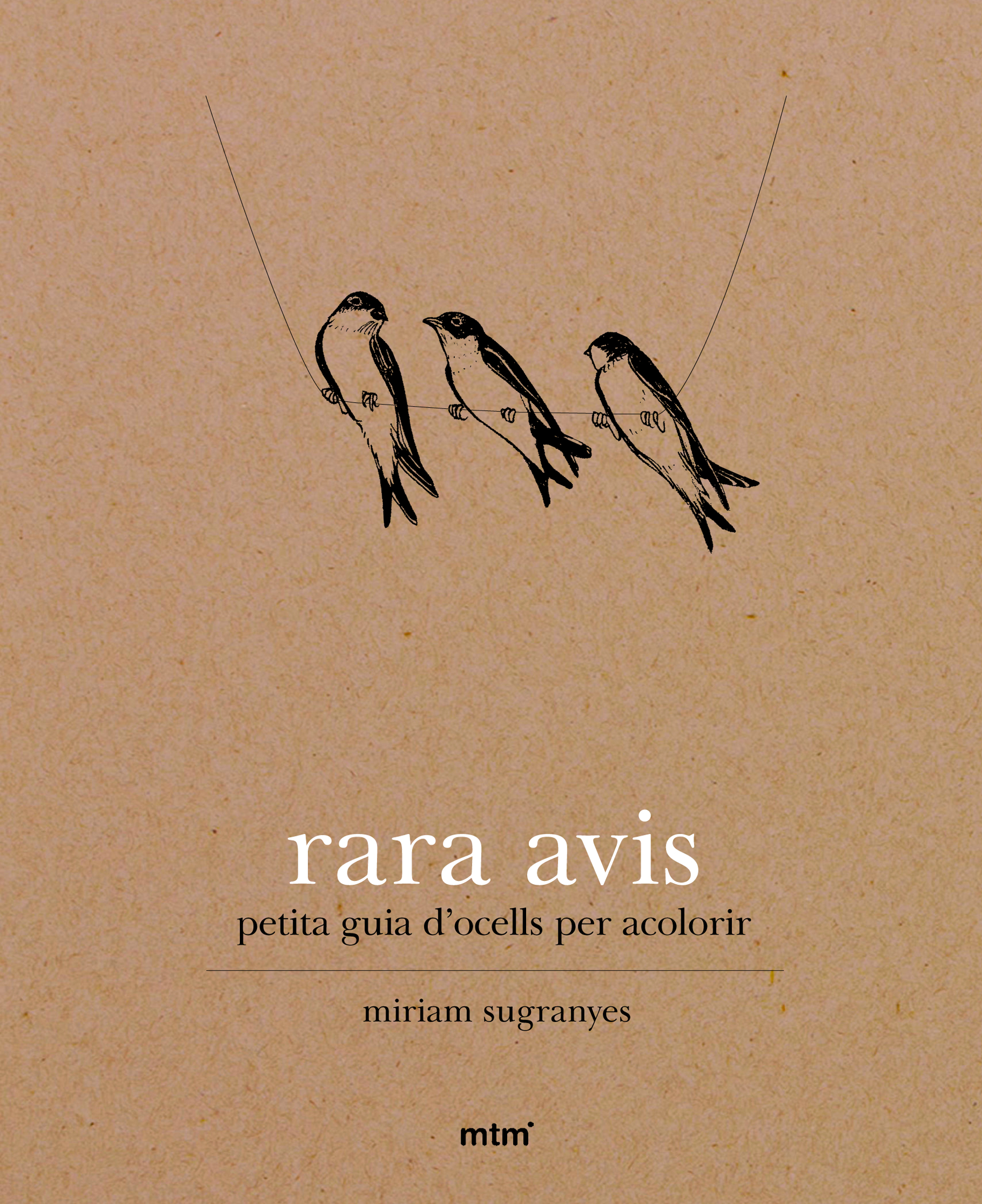 Rara avis. Petita guia d'ocells per acolorir